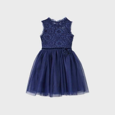 3t navy dress