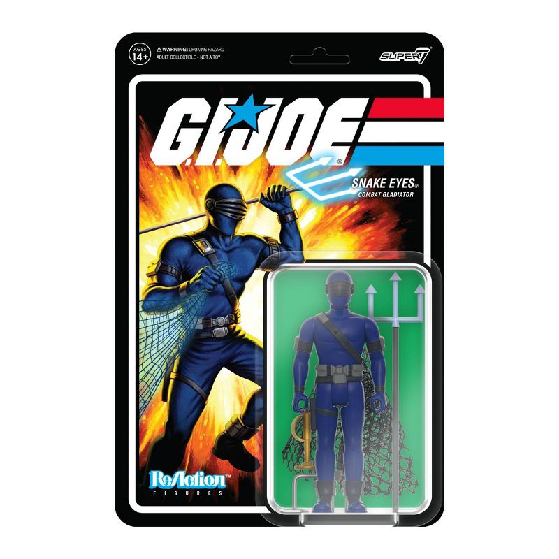 G.I. Joe Snake Eyes ReAction Figure, 1 of 6