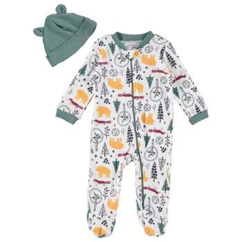 Chick Pea Chick Pea Gender Neutral Baby Clothes Tight Fit Pajama Set for Sleep and Play