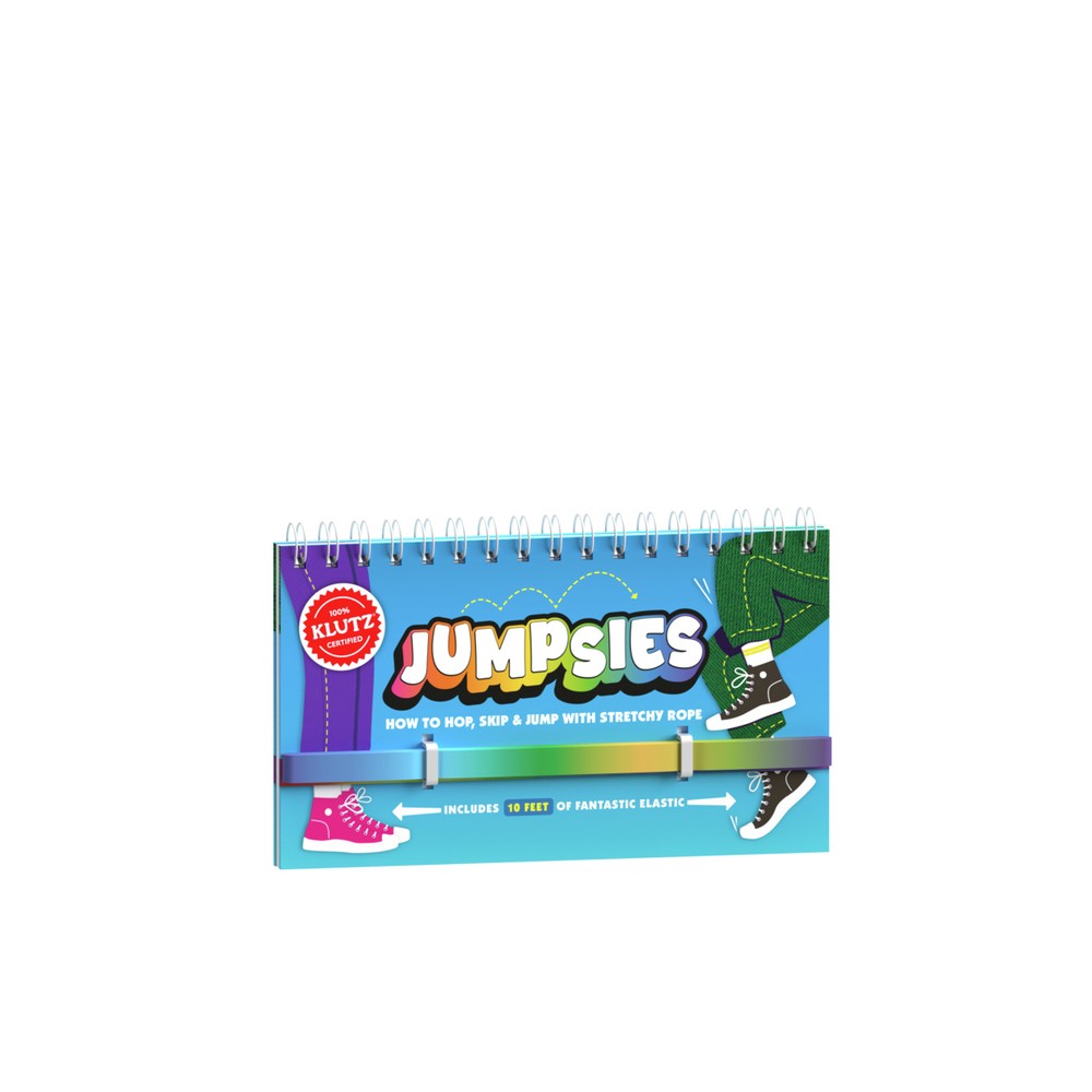 Jumpsies: How to Hop, Skip & Jump with Stretchy Rope - (Hardcover)