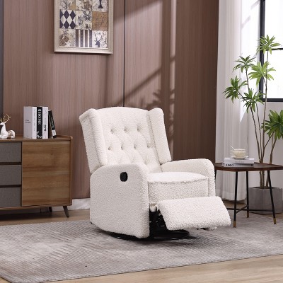 NicBex Recliner Chair Rocking Chair Glider Chair with 360 Degree Living Room Chairs Comfy Chair for Reading Room