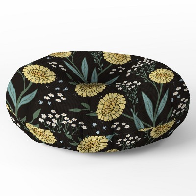 Avenie Dandylion Round Floor Pillow - Deny Desings