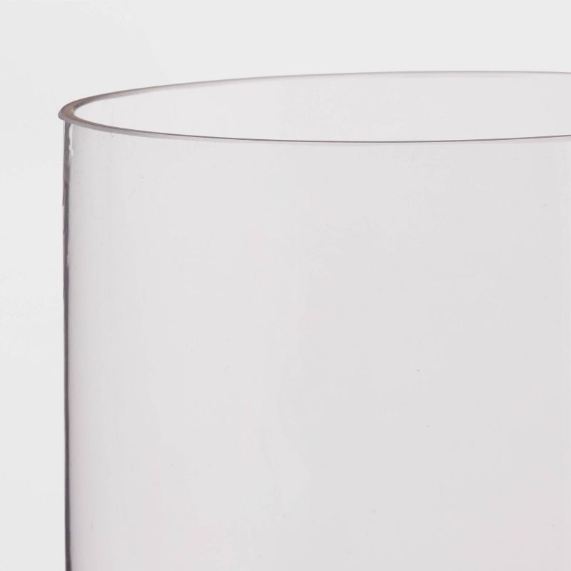 Clear Hurricane 4&#34; x 7&#34; Pillar Candle Holder - Room Essentials&#8482;, 4 of 5