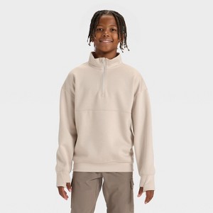 Boys' Spacer 1/2 Zip Sweatshirt - All In Motion™ - 1 of 3