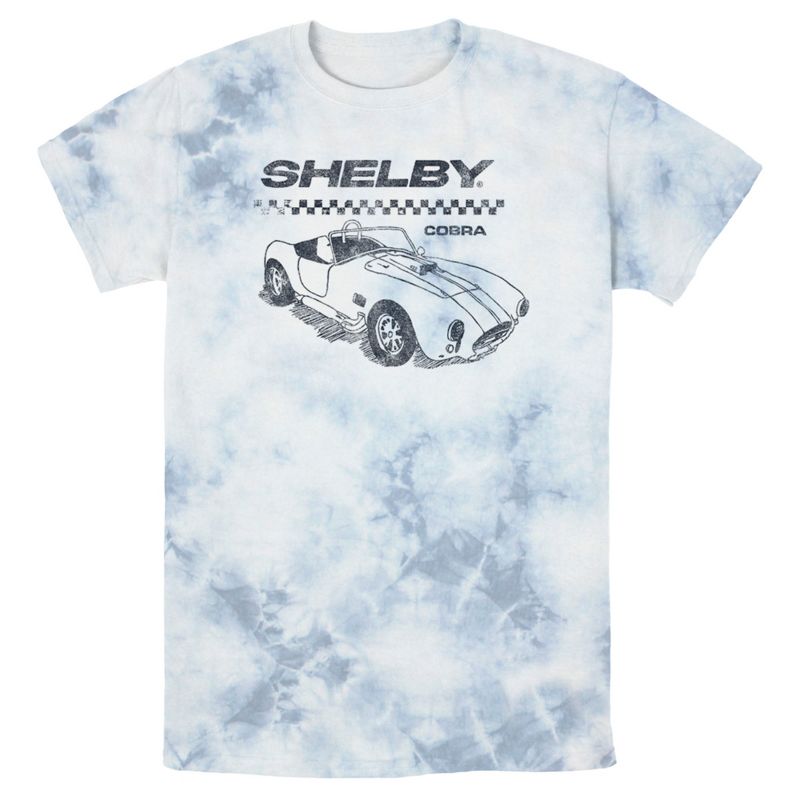 Men's Shelby Cobra Sports Car Sketch T-Shirt, 1 of 6
