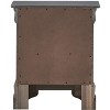 NicBex Nightstand with 2 Drawers Modern Bedside Table with Geometric Handles End Table for Bedroom, Living Room - 4 of 4