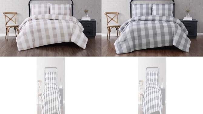 Truly Soft Everyday Buffalo Plaid Duvet Cover Set
, 2 of 6, play video