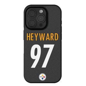 Keyscaper NFL Pittsburgh Steelers Players Game Tactic Bump Cell Phone Case for Apple iPhone - 1 of 4