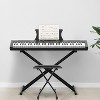 61 Key Keyboard Piano, Protable Electric Semi-Weighted Piano Keyboard for Beginner/Professional, With Built In Speakers, Pedal - 2 of 4