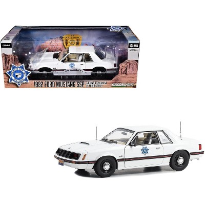 1982 Ford Mustang SSP White "Arizona Department of Public Safety" 1/18 Diecast Model Car by Greenlight