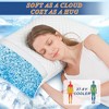 Itopfox Cooling Memory Foam Pillows, Firm and Soft Adjustable Pillow Set for Side, Back or Stomach Sleepers - 4 of 4