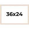 PosterPalooza | 36x24 Wide Barnwood Picture Frame, UV Acrylic, 6 Finishes - Grey, Brown, White, and Black - 2 of 4