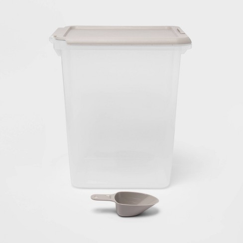 Choice 2 Qt. White Square Polypropylene Food Storage Container