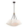 Livex Lighting Prato 4 - Light Chandelier in  Bronze/Antique Brass - 4 of 4