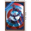 Trends International Marvel Captain America: Brave New World - Shield Framed Wall Poster Prints - 3 of 4