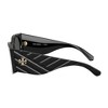 Tory Burch TY 7221U 170987 Womens Rectangle Sunglasses Black 56mm - 3 of 3