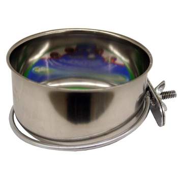 Indipets Stainless Steel Coop Cup w/ Screw-Nut Holder 10 oz
