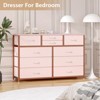 Dresser TV Stand with 10 Drawers, Media Console Table, Entertainment Center for 55/50/43 Inch TV, Chest of Drawers Storage Organizers Units - 2 of 4