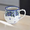 Blue Rose Polish Pottery K04B Galia Bell Shaped Mug - 2 of 2