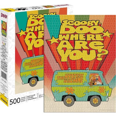 Aquarius Puzzles Scooby-Doo Where Are You? 500 Piece Jigsaw Puzzle