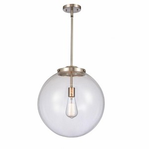 Beacon - 1 Light Pendant In Industrial Style-17 Inches Tall and 16 Inches Wide - 1 of 1