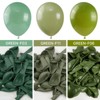 PartyWoo Balloons Dusty Green Matte Sage Olive Eucalyptus Small Mini 5 Inch 50 pcs - 3 of 4