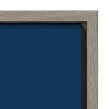 Kate and Laurel Sylvie Mid Century Modern Magnolias Framed Canvas by Rachel Lee of My Dream Wall, 23x33, Gray - 3 of 4