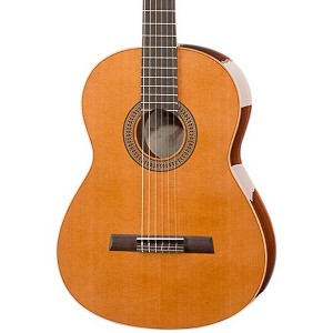 Hofner Solid Cedar Top Rosewood Body Classical Acoustic Guitar High Gloss Natural - 1 of 3