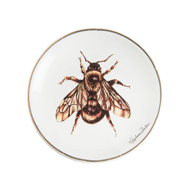 C&F Home Round Bee Trinket Dish, 1 of 3