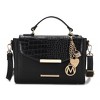 MKF Collection Sylvie Croco Embossed Vegan Leather Women’s Satchel Shoulder Bag by Mia K - 2 of 4