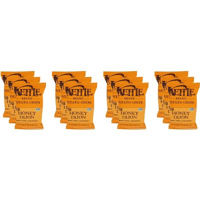 Kettle Brand Potato Chips Honey Dijon - Case of 12 - 7.5 oz