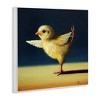 Stupell Industries Yoga Chicks Funny Animal Painting, 12" x 12" - 3 of 4