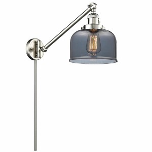Bell - 1 Light Swing Arm Wall Sconce In Industrial Style-25 Inches Tall and 8 Inches Wide - 1 of 1