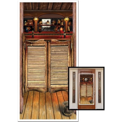 Birthday Express Western Cowboy 5' Saloon Door Cover