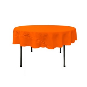 Slickblue Polyester Poplin Round Tablecloth 41 Different Colors 7 Sizes - 1 of 1