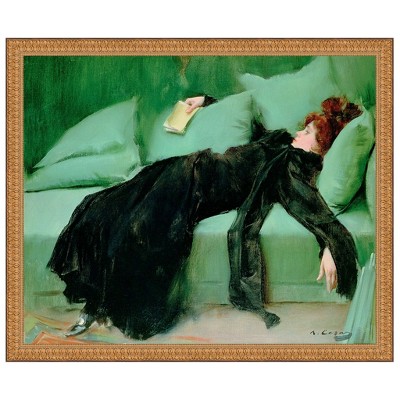 Design Toscano After the Ball ("Young Decadent") 1895: Canvas Replica Painting: Grande