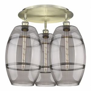 Vaz - 3 Light Flush Mount In Industrial Style-19.5 Inches Tall and 21.75 Inches Wide - 1 of 1