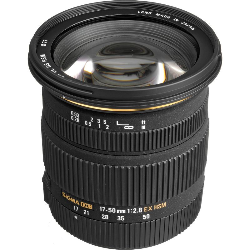 Sigma 17-50mm f/2.8 EX DC OS HSM FLD Large Aperture Standard Zoom Lens for Nikon Digital DSLR Camera, 1 of 5