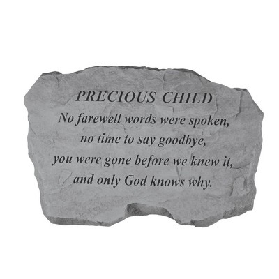 Kay Berry - Inc. 97020 Mother-If Tears Could Build A Stairway - Memorial - 16 Inches x 10.5 Inches x 1.5 Inches