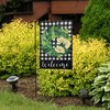 Briarwood Lane Magnolia Wreath Burlap Garden Flag Welcome Floral 18" x 12.5" - 4 of 4