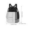 Generic Drawstring Gym Bag Sports Backpack With Shoe Compartment - 2 of 4