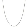 Black Bow Jewelry 1.7mm, Sterling Silver Diamond Cut Solid Rope Chain Necklace - 3 of 4