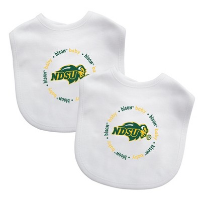BabyFanatic Officially Licensed Unisex Baby Bibs 2 Pack - NCAA North Dakota State Bison