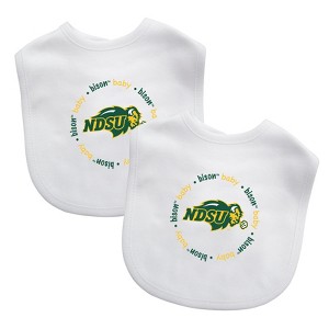 BabyFanatic Officially Licensed Unisex Baby Bibs 2 Pack - NCAA North Dakota State Bison - 1 of 3