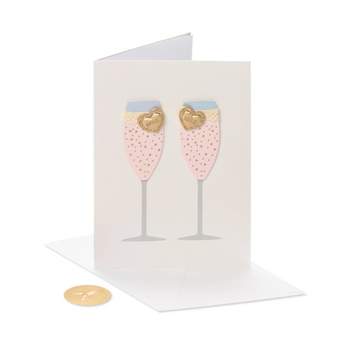 Card Wedding Mrs and Mrs Glasses - PAPYRUS