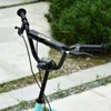 Maggift Kick Scooters Youth Scooter Front and Rear Caliper Dual Brakes Inflatable Front Wheel Ride on Toy for Age 5+, Blue, 47.25"*22.75"*33.5" - 4 of 4