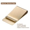 Unique Bargains Stainless Steel Storage Clips for Food Bag Sealing Wallet Photo - 3 of 4