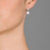 Guili Gv Sterling Silver Drop Earrings with Colored Pearls in Gold, Rose Gold, or White – Stylish Jewelry with Timeless Luxury for Any Occasion - 3 of 3