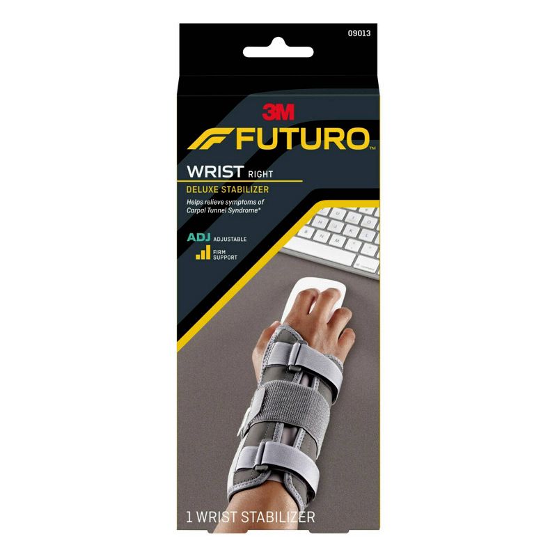 FUTURO Deluxe Wrist Stabilizer Helps Relieve Carpal Tunnel Symptoms, 1 of 11