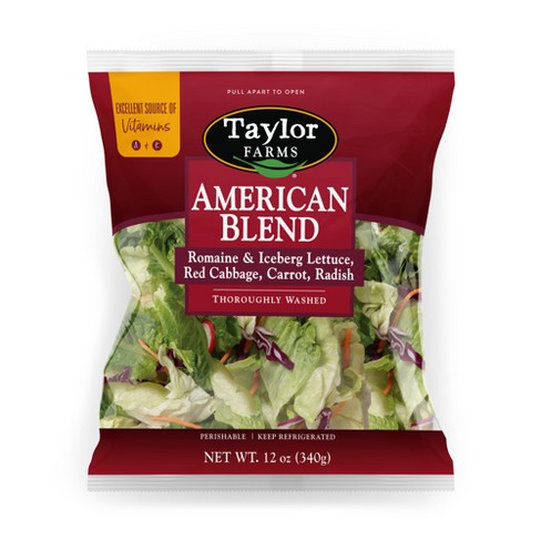Taylor Farms American Blend Lettuce - 12oz : Target